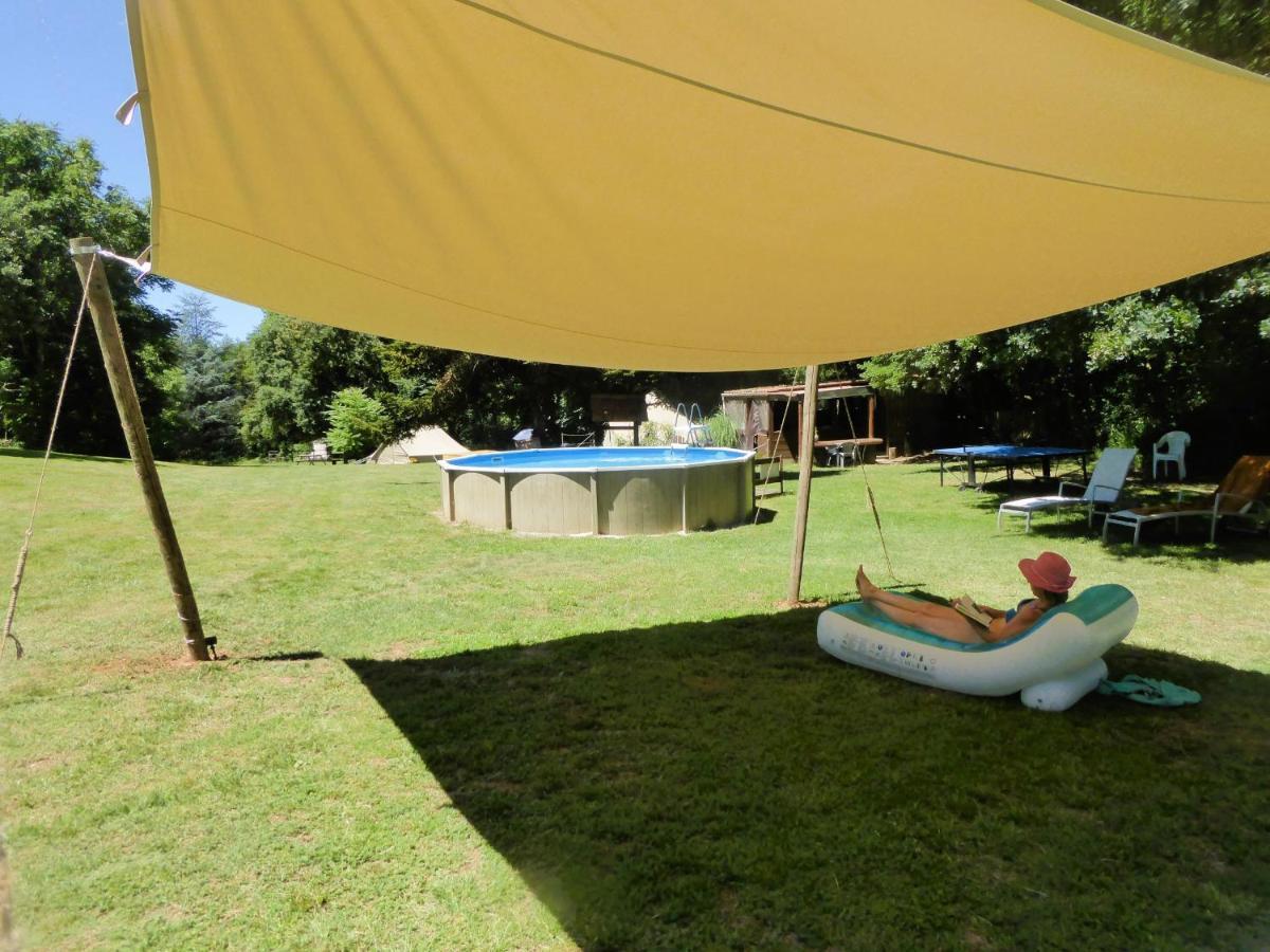 Belair Le Camping Champagnac-de-Bélair Exterior foto