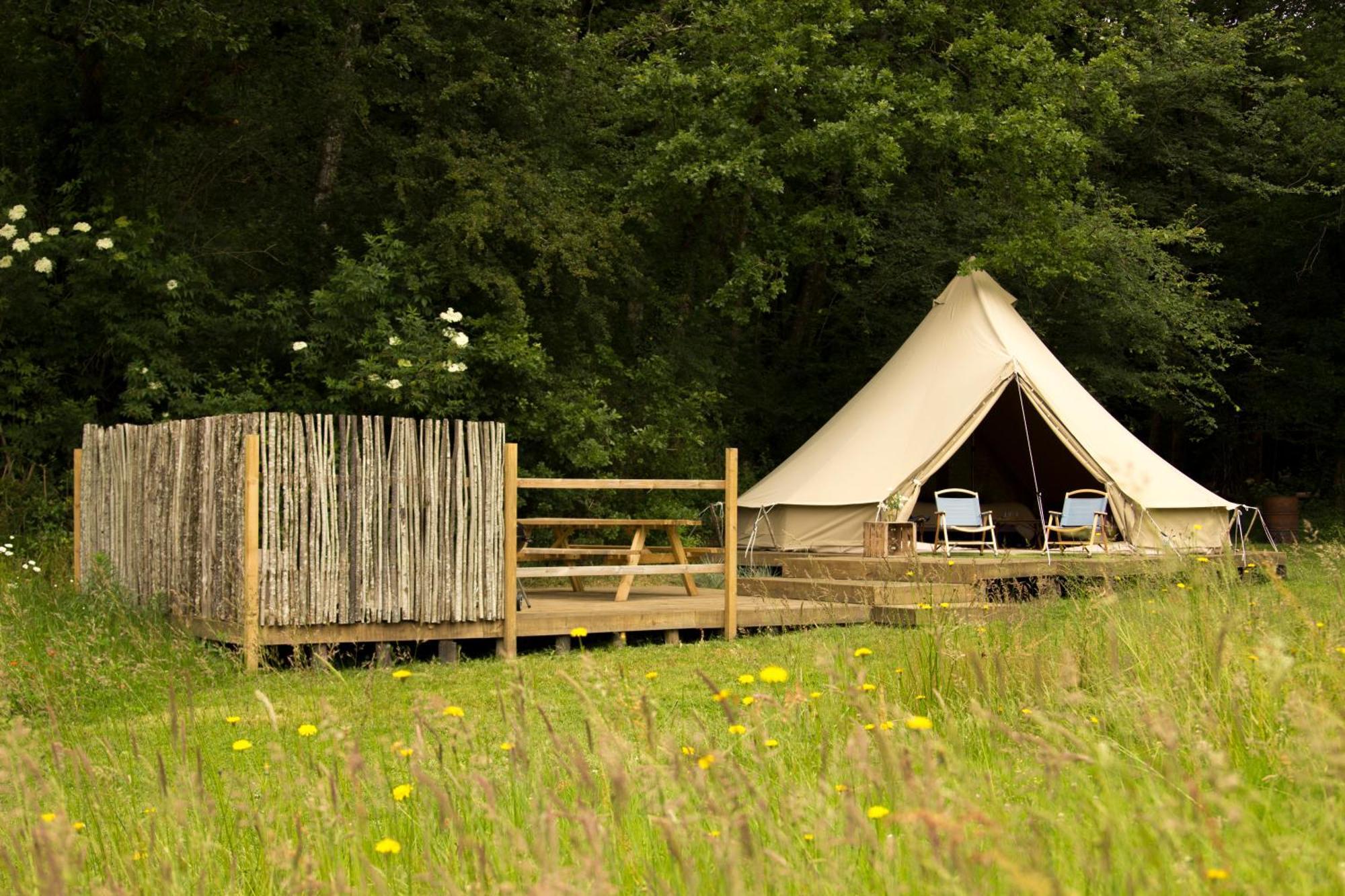 Belair Le Camping Champagnac-de-Bélair Exterior foto