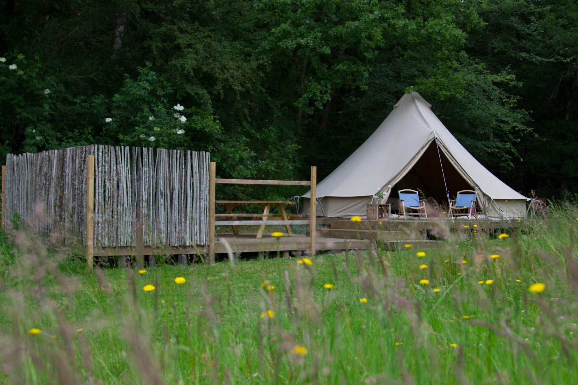 Belair Le Camping Champagnac-de-Bélair Exterior foto