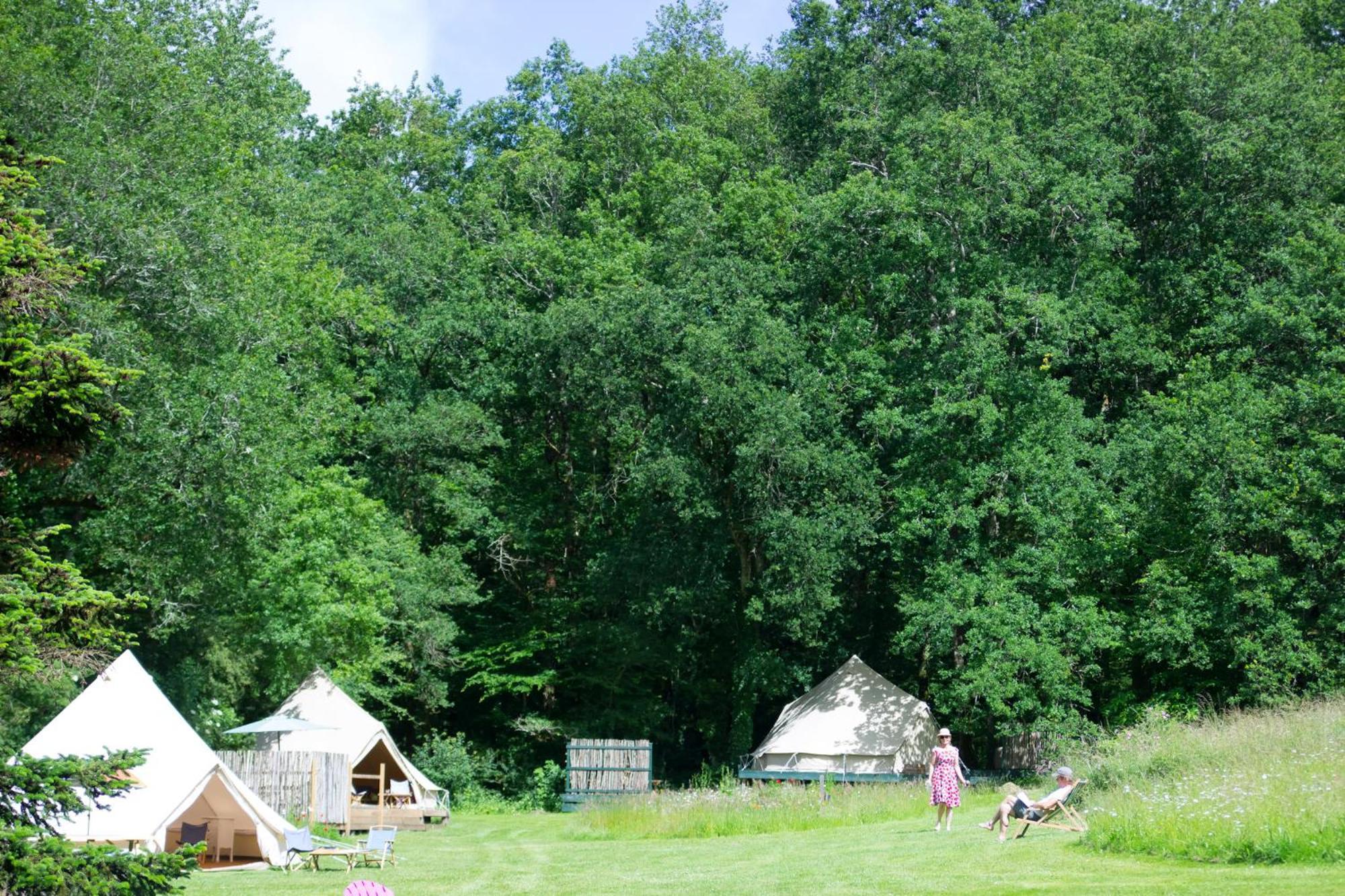 Belair Le Camping Champagnac-de-Bélair Exterior foto